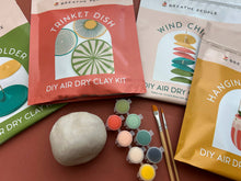 Load image into Gallery viewer, DIY Air Dry Clay Kit- Make Your Own Trinket Dish
