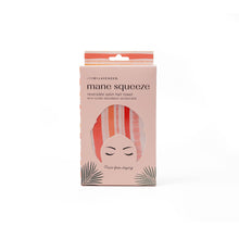 Load image into Gallery viewer, Lemon Lavender Mane Squeeze Reversible Satin Hair Towel