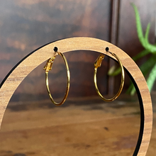 Load image into Gallery viewer, Brass Hoop Earring Pack