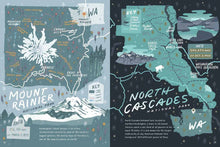 Load image into Gallery viewer, National Parks Maps: Illustrated Maps of 62 National Parks