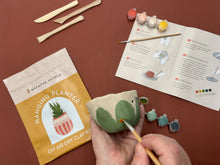 Load image into Gallery viewer, DIY Air Dry Clay Kit- Make Your Own Hanging Plant Pot