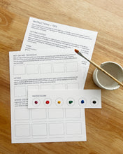 Load image into Gallery viewer, All-In-One Beginner Watercolor Kit - Butterflies