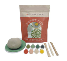 Load image into Gallery viewer, DIY Air Dry Clay Kit- Make Your Own Trinket Dish