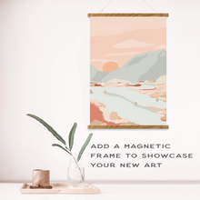 Load image into Gallery viewer, Walk in Nature Meditative Art Paint by Number Kit: Paint by Number Kit
