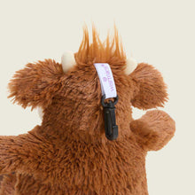 Load image into Gallery viewer, Highland Cow Bag Charm