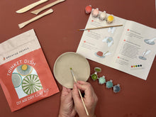 Load image into Gallery viewer, DIY Air Dry Clay Kit- Make Your Own Trinket Dish
