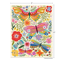 Load image into Gallery viewer, Butterfly Floral 100 Piece Puzzle Snax