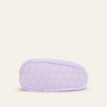 Load image into Gallery viewer, Sherpa Lavender Warmies Slippers