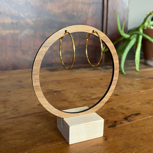 Load image into Gallery viewer, Brass Hoop Earring Pack