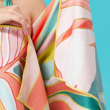 Load image into Gallery viewer, Exotic Leaves Go Big Microfiber Beach Towel