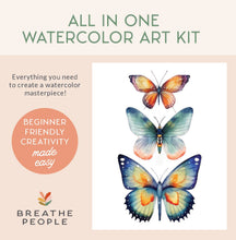 Load image into Gallery viewer, All-In-One Beginner Watercolor Kit - Butterflies
