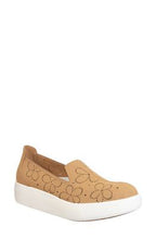 Load image into Gallery viewer, Coexist Perforated Floral Platform Slip-On Sneaker