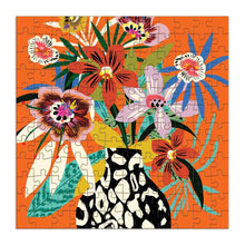 Load image into Gallery viewer, Kitty McCall Leopard Vase 144 Piece Wood Puzzle