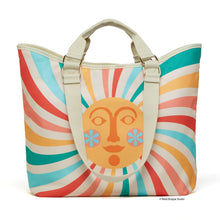Load image into Gallery viewer, Sun Stripes Go Big Tote Bag