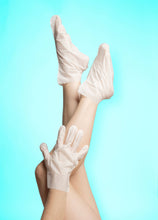 Load image into Gallery viewer, Lemon Lavender Smooth It Over Hydrating Hand & Foot Masks As