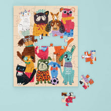 Load image into Gallery viewer, Fur Babies 48 Piece Puzzle Snax