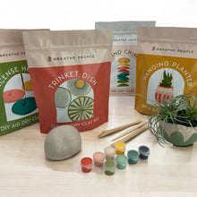 Load image into Gallery viewer, DIY Air Dry Clay Kit- Make Your Own Trinket Dish