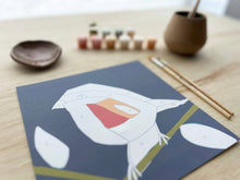 Load image into Gallery viewer, Zen Balance with Birds Meditative Art Paint by Number Kit