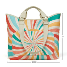 Load image into Gallery viewer, Sun Stripes Go Big Tote Bag