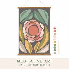 Load image into Gallery viewer, Blossom Meditative Art Paint by Number Kit: Paint by Number Kit