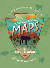 Load image into Gallery viewer, National Parks Maps: Illustrated Maps of 62 National Parks