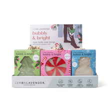 Load image into Gallery viewer, Lemon Lavender Bubbly and Bright Super Sudsy Soap Sponge
