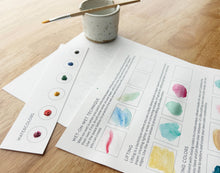 Load image into Gallery viewer, All-In-One Watercolor Kit - Ranunculus Blooms
