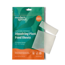 Load image into Gallery viewer, Dissolving Plant Food Sheets
