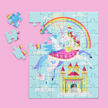 Load image into Gallery viewer, Rainbow Unicorn | 48 Piece Kids Puzzle Snax
