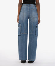 Load image into Gallery viewer, Jodi High Rise Fab Ab Wide Leg
