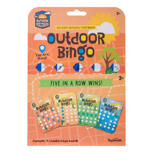 Load image into Gallery viewer, Outdoor Discovery Outdoor Bingo 4 Pack-Travel or Yard Game
