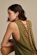 Load image into Gallery viewer, Rolling Stones Braided Muscle Tank
