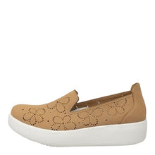 Load image into Gallery viewer, Coexist Perforated Floral Platform Slip-On Sneaker
