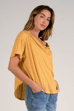Load image into Gallery viewer, TOP S/S DRAPE FRONT
