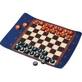 Load image into Gallery viewer, Pendleton Chess &amp; Checkers Set : Travel-Ready Roll-Up Game
