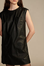 Load image into Gallery viewer, Faux Leather Dress
