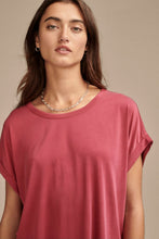 Load image into Gallery viewer, Sandwash Dolman Tee Red Bud

