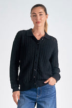 Load image into Gallery viewer, SWEATER CARDIGAN OPEN KNIT BTN DN
