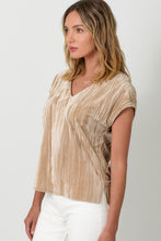 Load image into Gallery viewer, VELVET CUPRO V-NECK TOP
