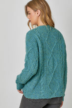 Load image into Gallery viewer, CABLE KNIT SWEATER TOP
