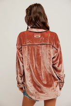 Load image into Gallery viewer, We The Free Luxy Solid Velvet Shirt
