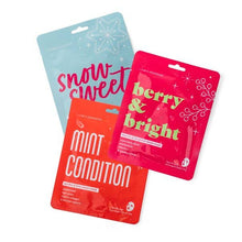 Load image into Gallery viewer, Lemon Lavender Let It Glow Holiday Face Masks
