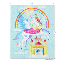 Load image into Gallery viewer, Rainbow Unicorn | 48 Piece Kids Puzzle Snax
