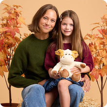 Load image into Gallery viewer, Pumpkin Spice Cow Warmies Viral PSL Fall Gifts Hallowee
