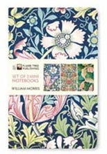 Load image into Gallery viewer, William Morris Set of 3 Mini Notebooks
