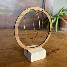 Load image into Gallery viewer, Brass Hoop Earring Pack
